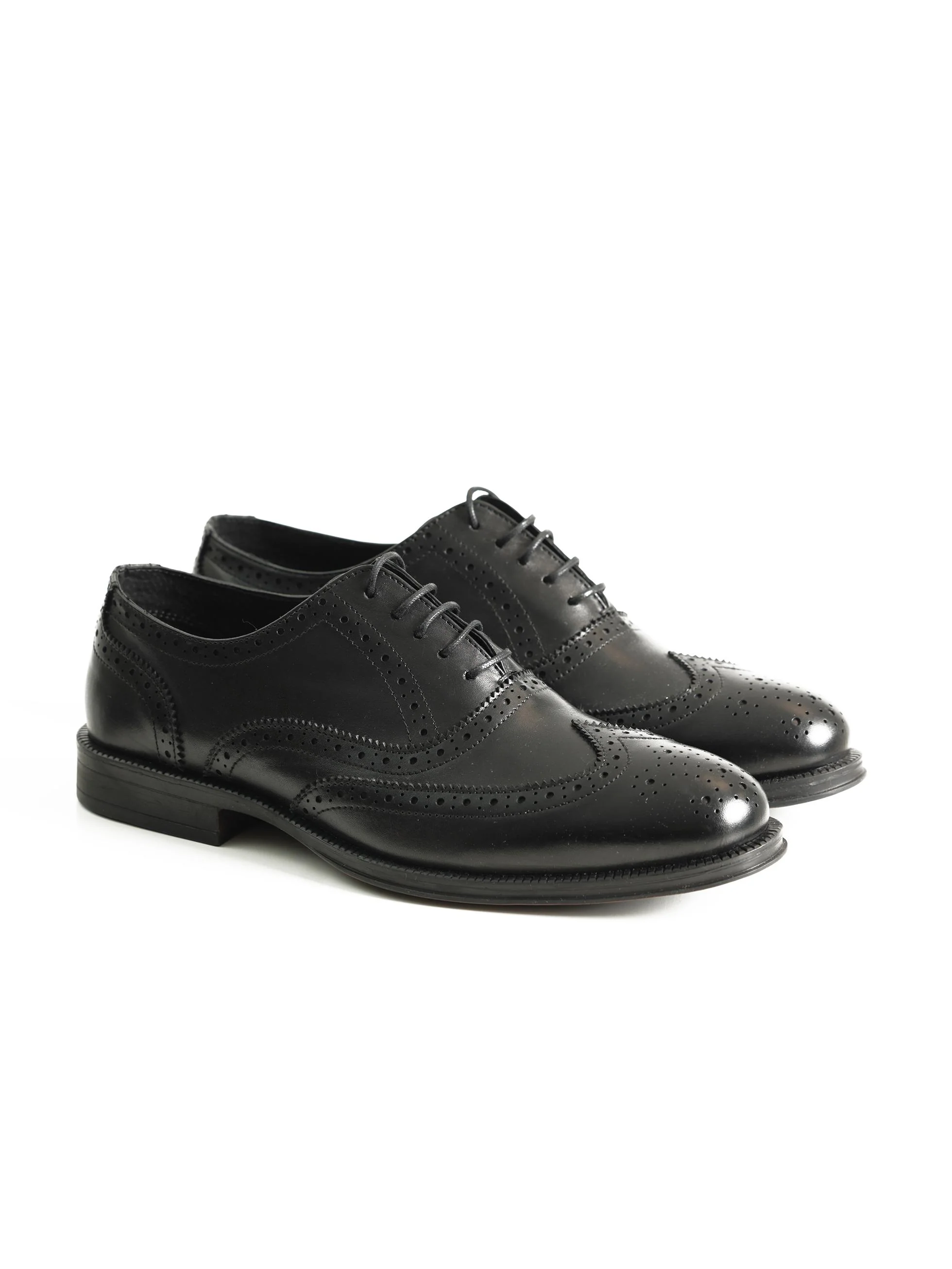 ZAPATO OXFORD PICADO BROGUE NEGRO - Image 4