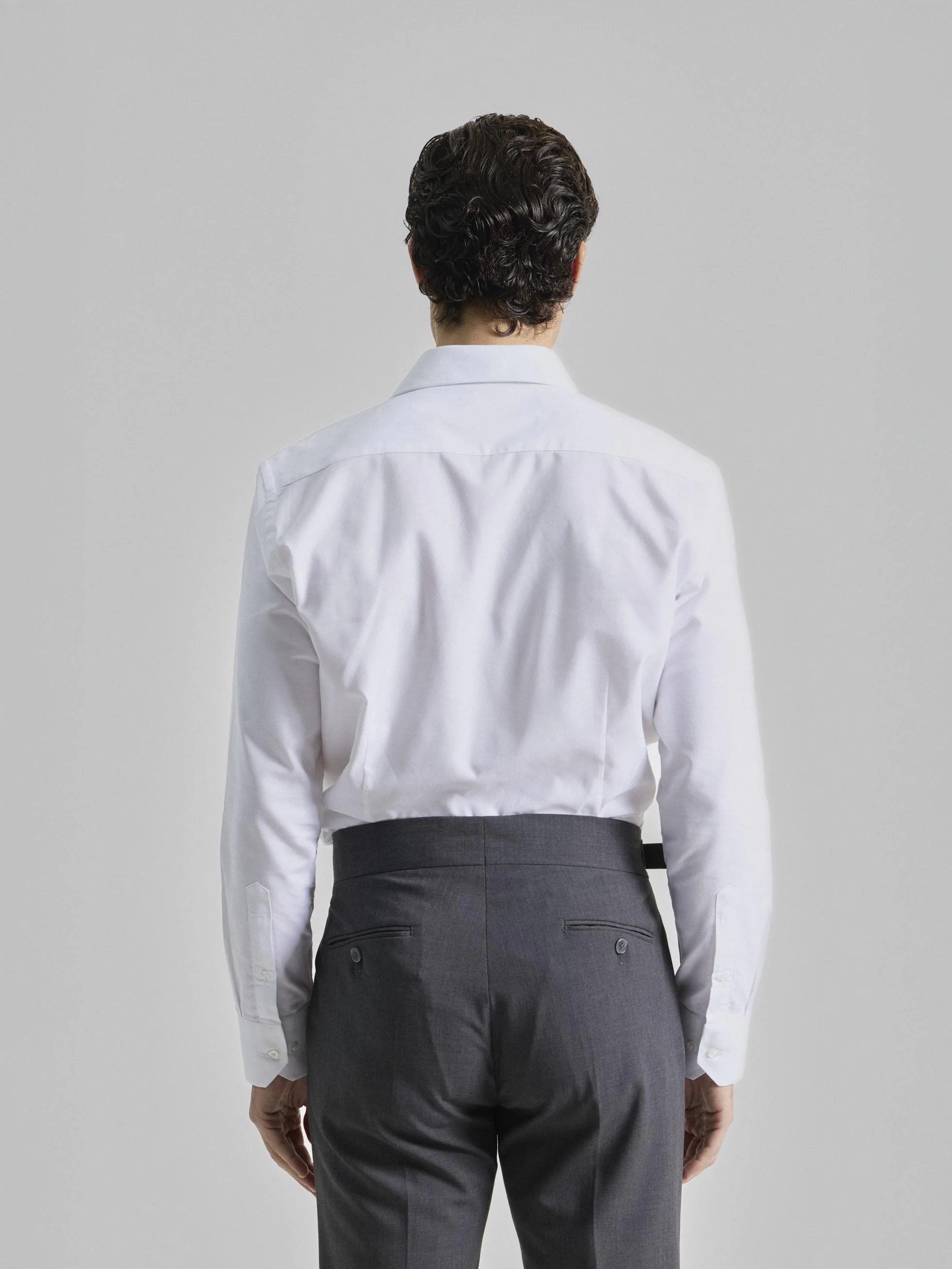 CAMISA VESTIR LISA BLANCA - Image 4