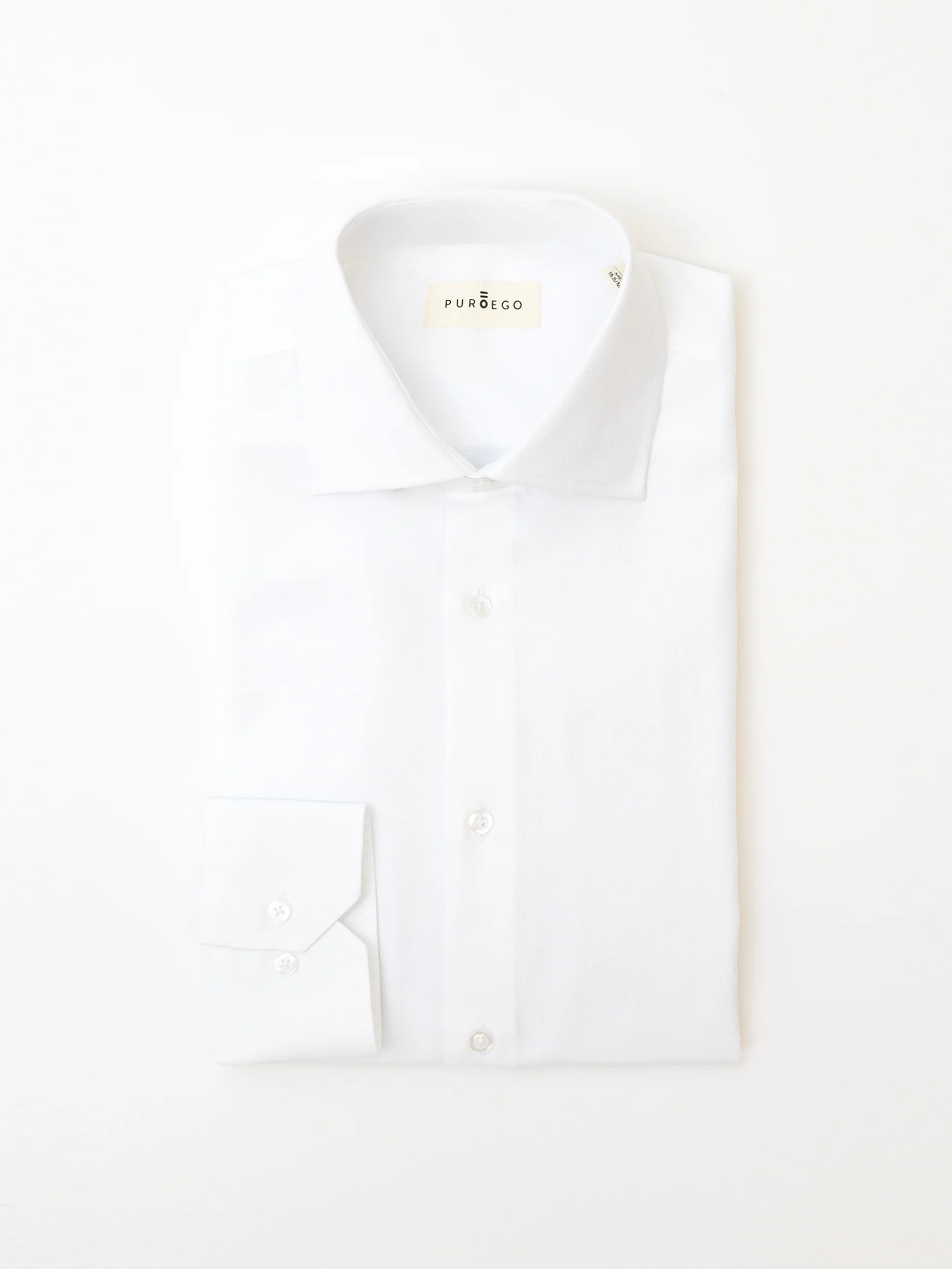 CAMISA VESTIR LISA BLANCA - Image 5