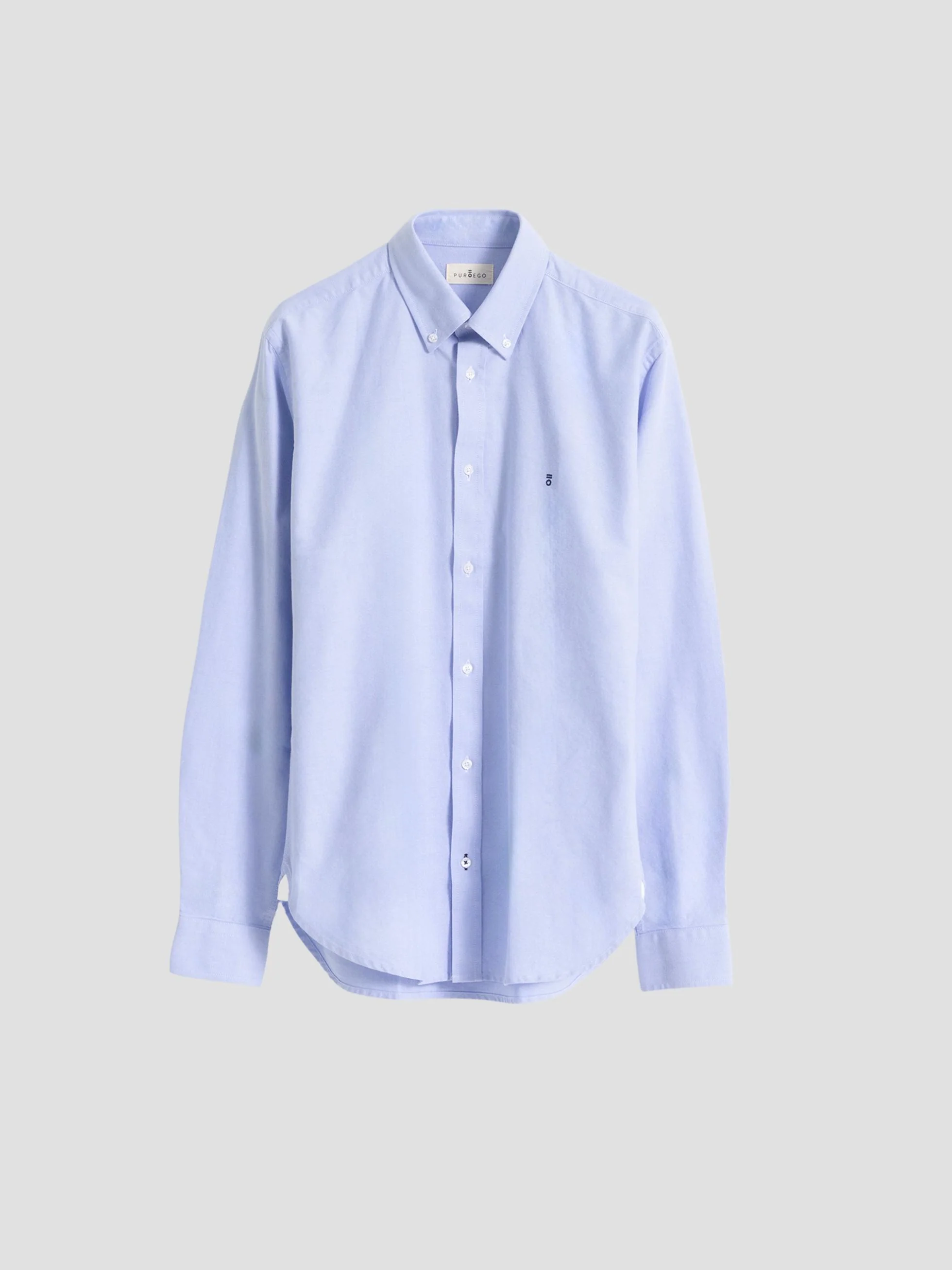 CAMISA OXFORD ALGODÓN CELESTE - Image 5