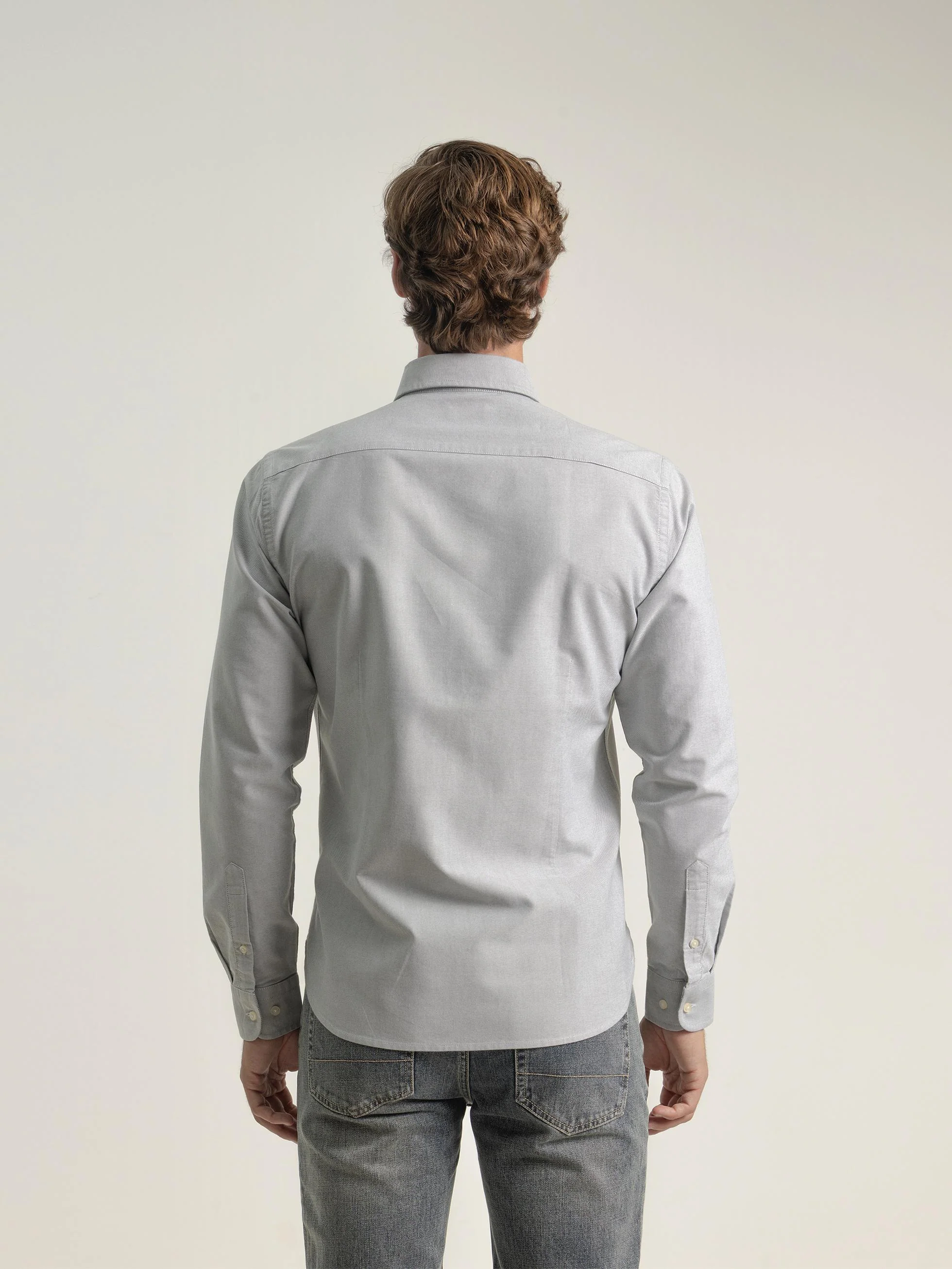 CAMISA OXFORD ALGODÓN VERDE - Image 4