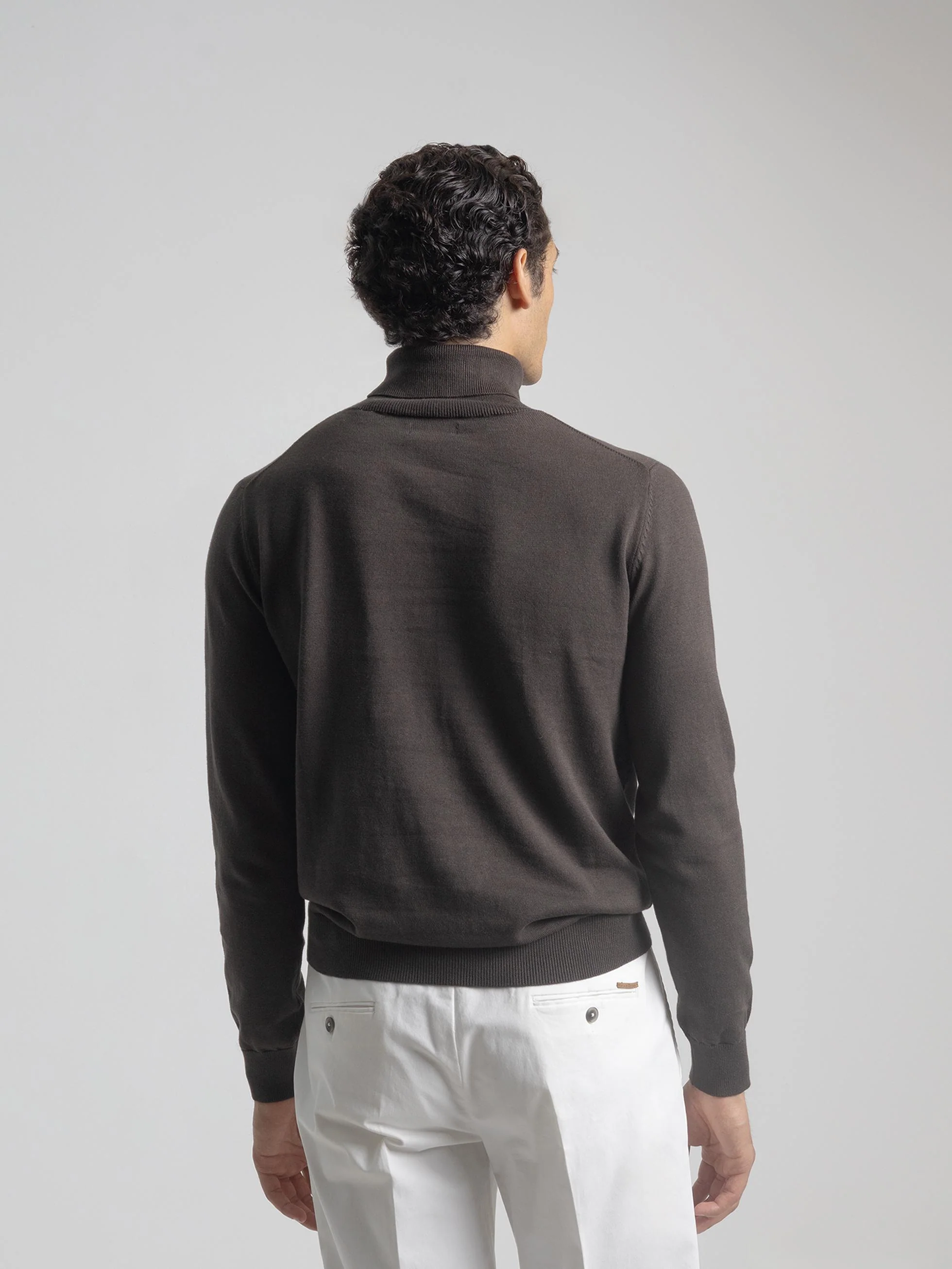 JERSEY CUELLO ALTO CAFÉ - Image 4