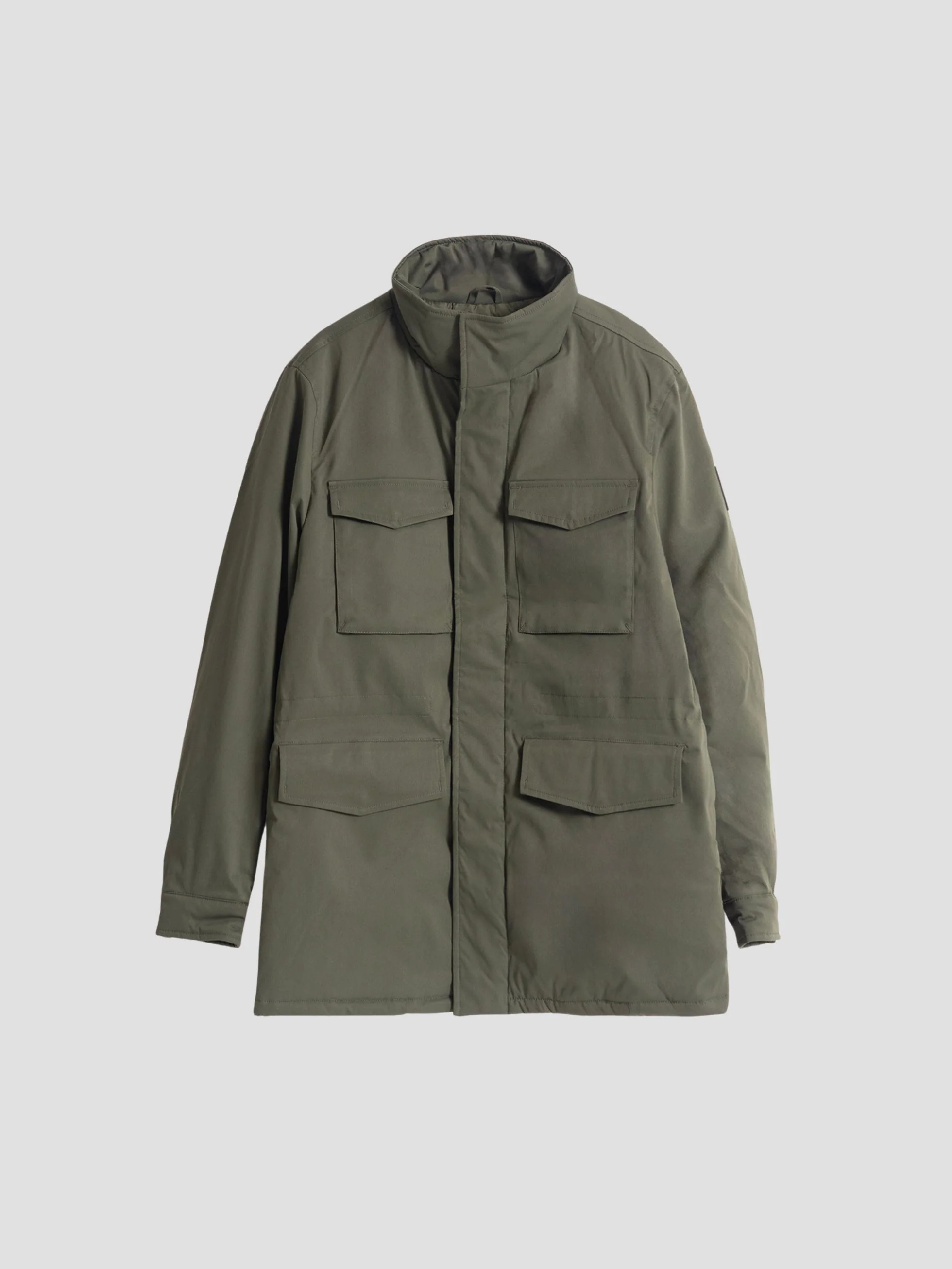 PARKA ACOLCHADA BOLSILLOS VERDE OLIVA - Image 5